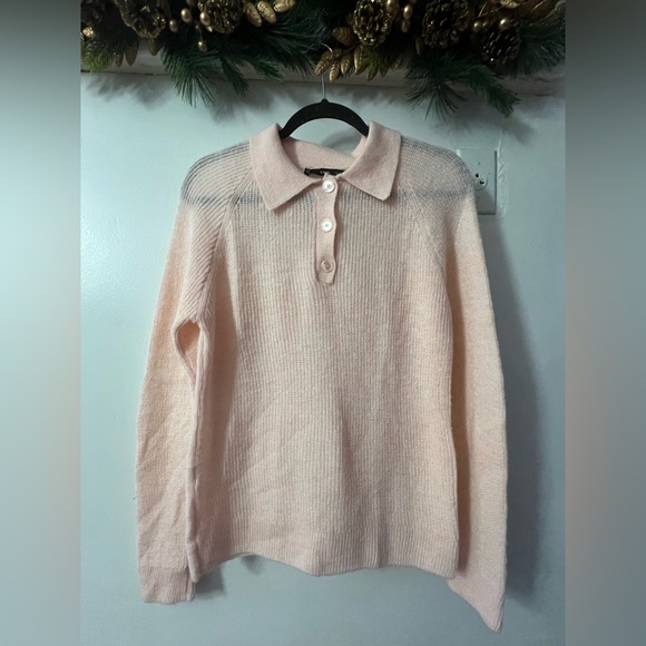 Mango long-sleeved polo-neck sweater - Picture 7 of 9